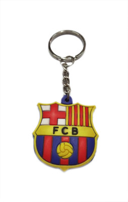 

Aditya Traders rubber fcb with metal ring Key Chain(Multicolor)