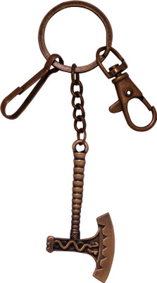 

Dealfinity AXE Metal Locking Key Chain(Multicolor)