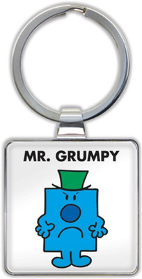 

That Company called If MR. GRUMPY KEYRING Key Chain(White)
