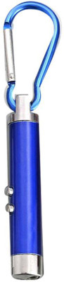 

Jazam Laser Keychain With Dual Led Torch Carabiner(Blue)