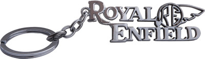 

Oyedeal Kycn689 Royal Enfield Re Metallic Key Chain(Silver)