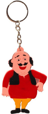 

CTW Motu Synthetic Rubber Cartoon Key Chain(Red)