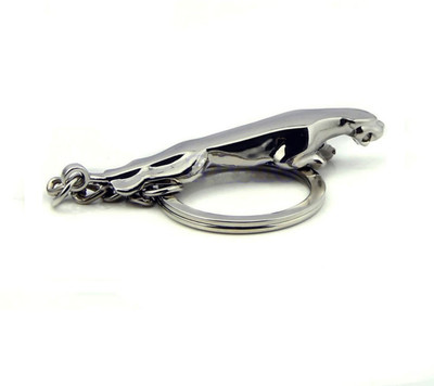 Regal Fit Plus Jaguar Metallic Key Ring Key Chain Key Chain(Silver)