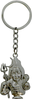 

Tech Fashion Shankar Metal Ring Key Chain(Silver)