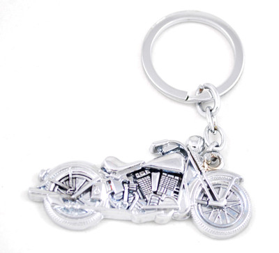

Forty Creek Metallic Bullet Bike Locking Key Chain(Silver)