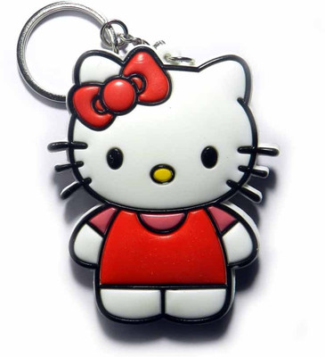 

Techpro Double sided Red Hello Kitty Key Chain(Multicolor)