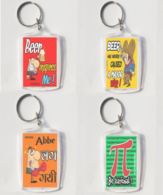 

Thoughtroad BEER LOVE Key Chain(Multicolor)