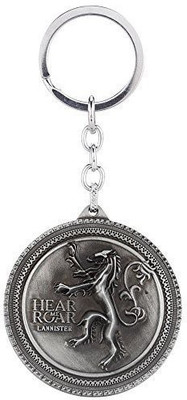 

Chainz Game of Thrones Lannister Round Key Chain(Grey)