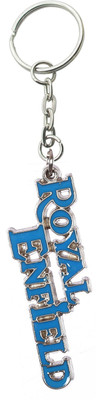 

Confident Blue Royal Enfield Metal KC74 Locking Key Chain(Silver, Blue)