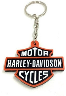

Aura Harley Davidson Rubber Key Chain(Multicolor)