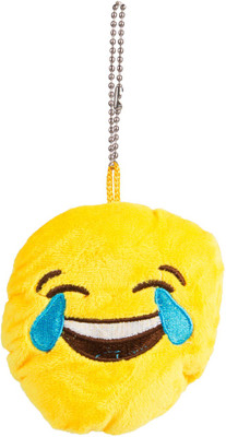 

The Crazy Me Emoji ROFL Key Chain(Yellow)