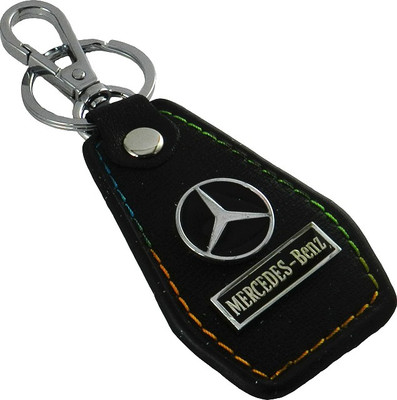 

Techpro Benz bottle shaped leatherite Locking Key Chain(Multicolor)