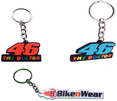 

Bikenwear Doctor-46-Orange,Blue & BIkenwear Key Chain(Orange, Blue, White)