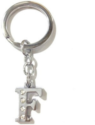 

Spot Dealz SDL407 Letter "F" full metal key chain Key Chain