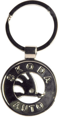 

Confident Stylish Locking Scoda Logo Car Key Chain(Multicolor)