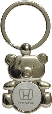 

Trendy Loot Honda Teddy Locking Key Chain(Silver)