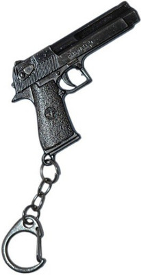 

CTW Real Look Mini Revolver Premium Quality Locking Key Chain(Black)