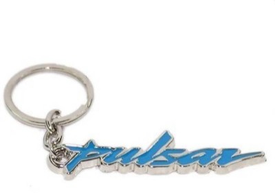 

Parrk Bajaj Pulsar Blue Logo Metal Key Chain(Blue)