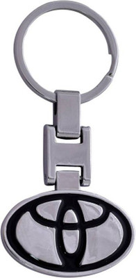 ADITYA TRADERS Classy Toyota Fine Metal Attractive Designer Key Chain(Silver)