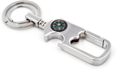 

KGB Carabiner0001 Locking Key Chain(Silver)