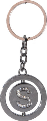 

Zeroza Alphabet Letter S LS01 Key Chain(Silver)