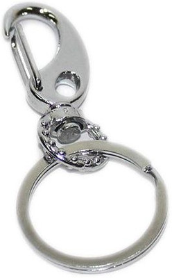 

Aura Imported Hook Metal Key Chain(Silver)