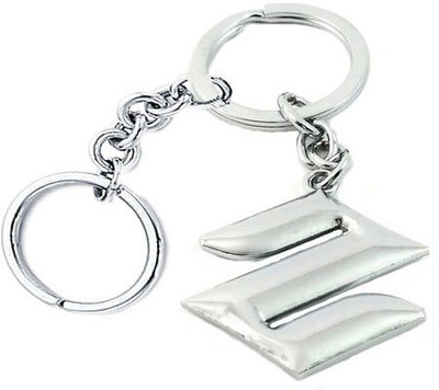 

24x7 Shop Maruti Suzuki Full Metal Key Chain(Silver)