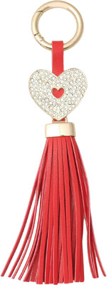 

Super Drool Red Fringes Locking Key Chain(Red)