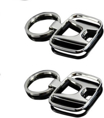 

Parrk KEY42 Honda Metallic PK2 Key Chain(Silver)