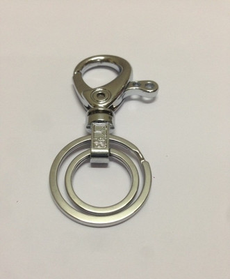 

Aura Carabiner Ring Hook Key Chain(Silver)