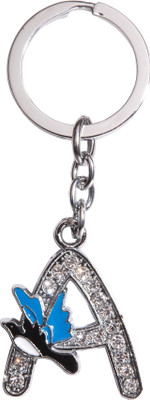 

Dealfinity Letter A DKYCN640 Key Chain(Multicolor)
