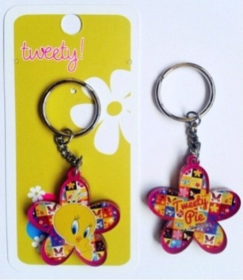 Warner Bros. Tweety Flower Acrylic Key Chain(Multicolor) Warner Bros. Tweety Flower Acrylic Key Chain(Multicolor)