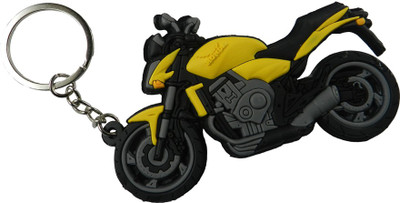 

Techpro Double sided Yellow Honda Bike Key Chain(Multicolor)