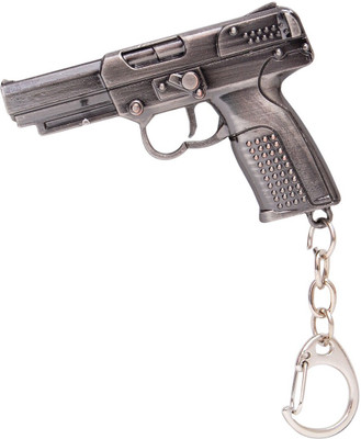 

Dealfinity Expandables Pistol Gun DKYCN1782 Locking Key Chain(Multicolor)