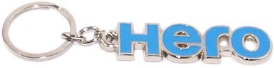 

Aura Imported Hero Bike Light Metal Key Chain(Blue, Silver)