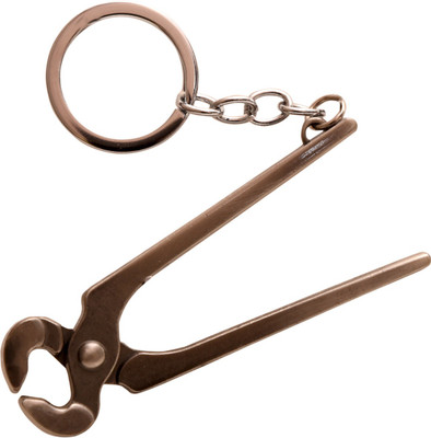 Oyedeal Nails Plukker Metal Key Chain(Brown)