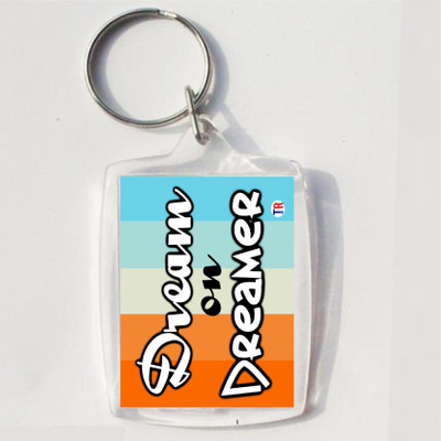 

Thoughtroad DREAM ON DREAMER Key Chain(Multicolor)