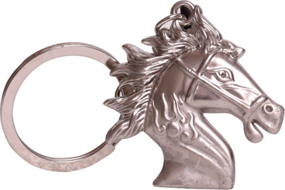 

Zeroza Horse Face Full Metal FY92 Key Chain(Silver)