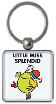 

That Company called If LITTLE MISS SPLENDID KEYRING Key Chain(White)