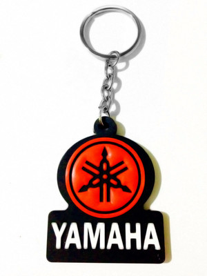 

Tech Fashion Yamaha Red Black Rubber Synthetic Locking Key Chain(Red, Black)