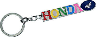 U R God Honda Key Chain(Multicolor)