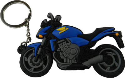

Techpro Double sided Blue Honda Bike Key Chain(Multicolor)
