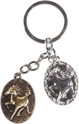 

Oyedeal Dual Horse Key Chain(Multicolor)