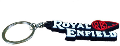 

TAG3 Royal Enfield Silicon Key Chain(White)
