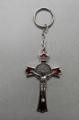 

Oyedeal 02 Antique Cross Key Chain(Silver)