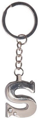 

Avani Industries S Alphabet Key Chain(Silver)