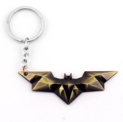 

optimus Traders Superhero Batman Justice League wings 3d heavy Metal Key Chain Key Chain(Gold)