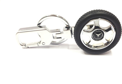 47% OFF on Kairos Mercedes Benz Tyre Rotary Wheel Key Chain(Silver) 47% OFF on Kairos Mercedes Benz Tyre Rotary Wheel Key Chain(Silver)