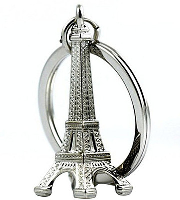 

Confident New Design Efil Tower Key Chain(Silver)