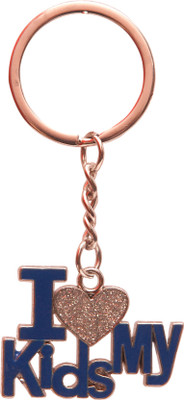 

Oyedeal I Luv My Kids Key Chain(Blue)